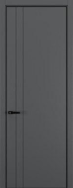 Межкомнатная дверь Межкомнатная дверь Горизонт NH 15 кромка ABS Black